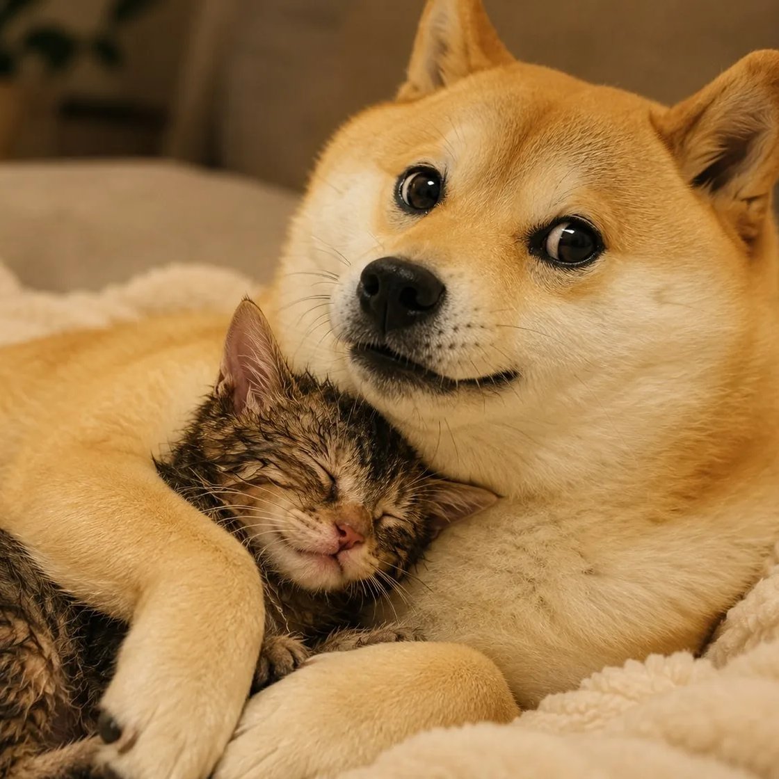 猫咪与柴犬的九命故事